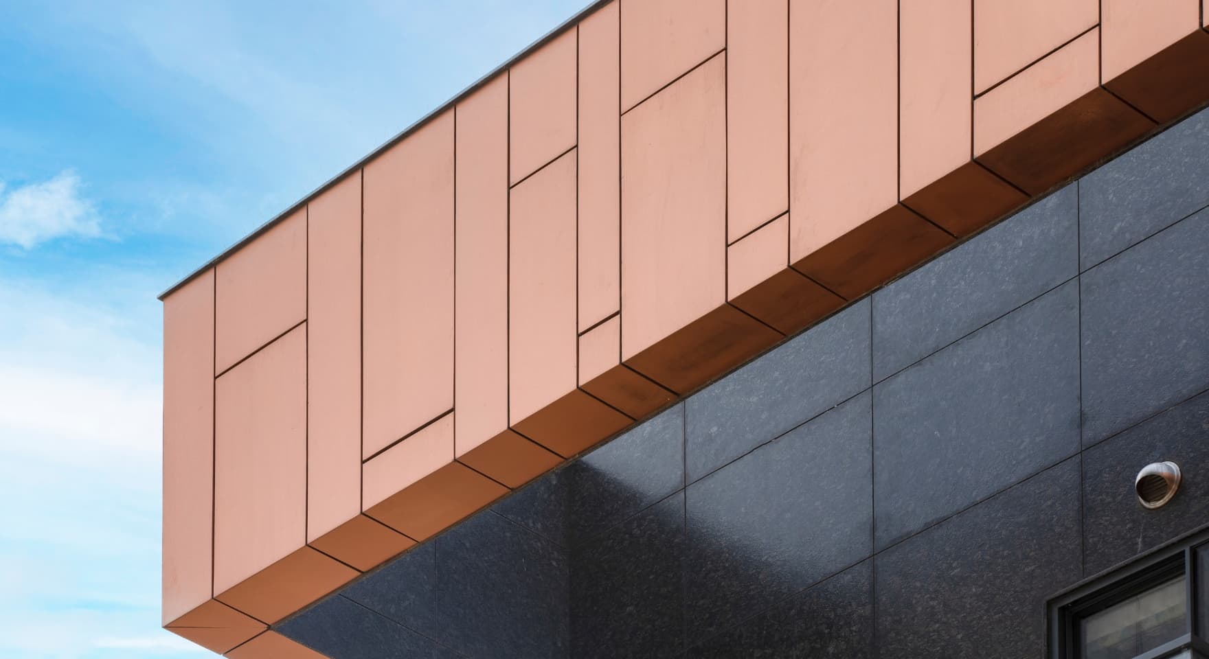Residential Facade using ACP Sheets